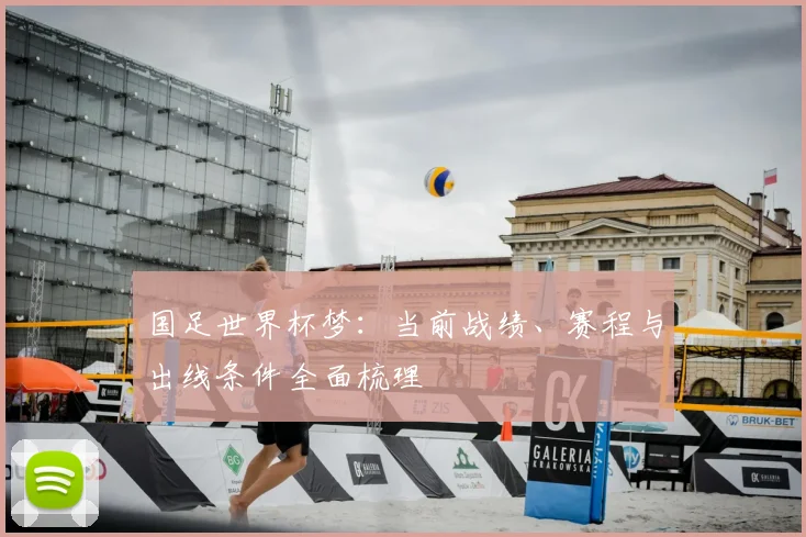 国足世界杯梦：当前战绩、赛程与出线条件全面梳理