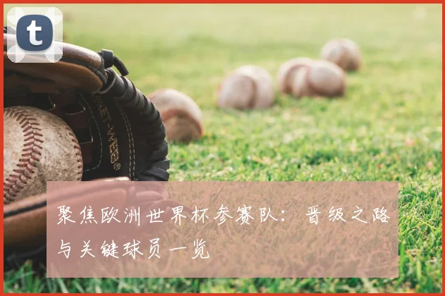 聚焦欧洲世界杯参赛队：晋级之路与关键球员一览